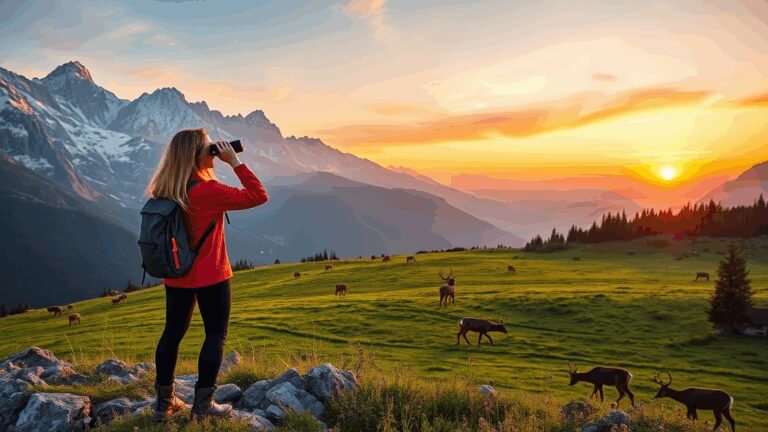 Erlebe unvergessliche Wildbeobachtung im Naturpark Karwendel und entdecke die faszinierende Tierwelt in einer atemberaubenden Naturlandschaft.