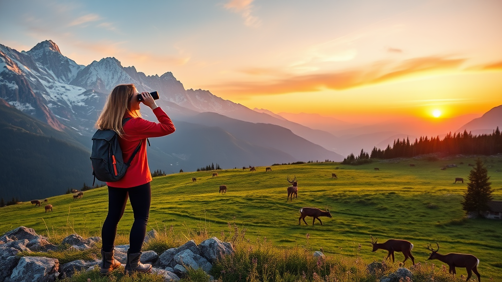 Erlebe unvergessliche Wildbeobachtung im Naturpark Karwendel und entdecke die faszinierende Tierwelt in einer atemberaubenden Naturlandschaft.